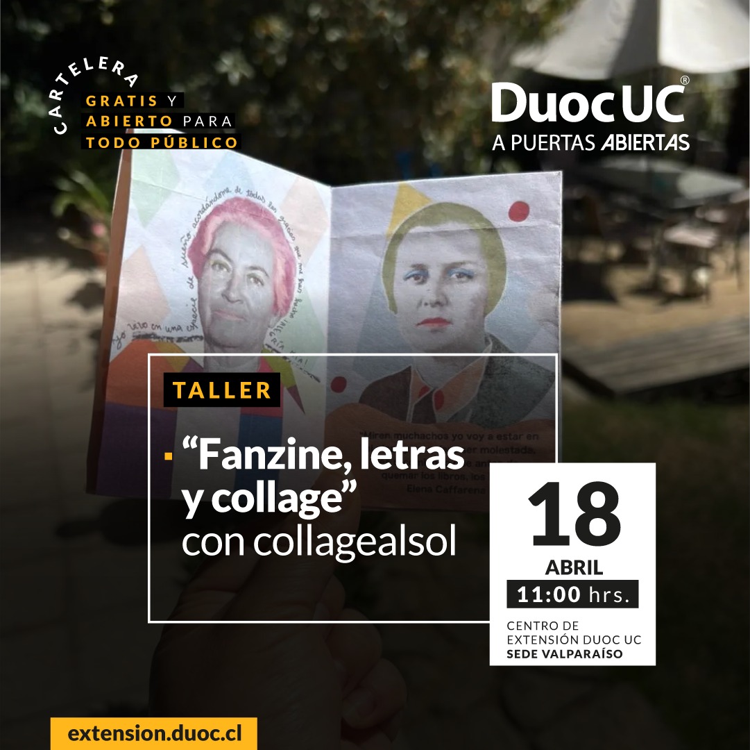 Taller de Fanzine: Creatividad Familiar en Valparaíso