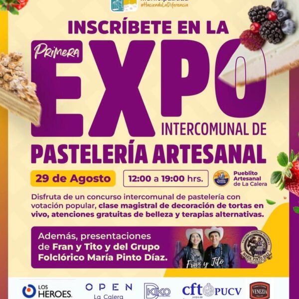 Expo Intercomunal de Pastelería Artesanal: Descubre delicias locales