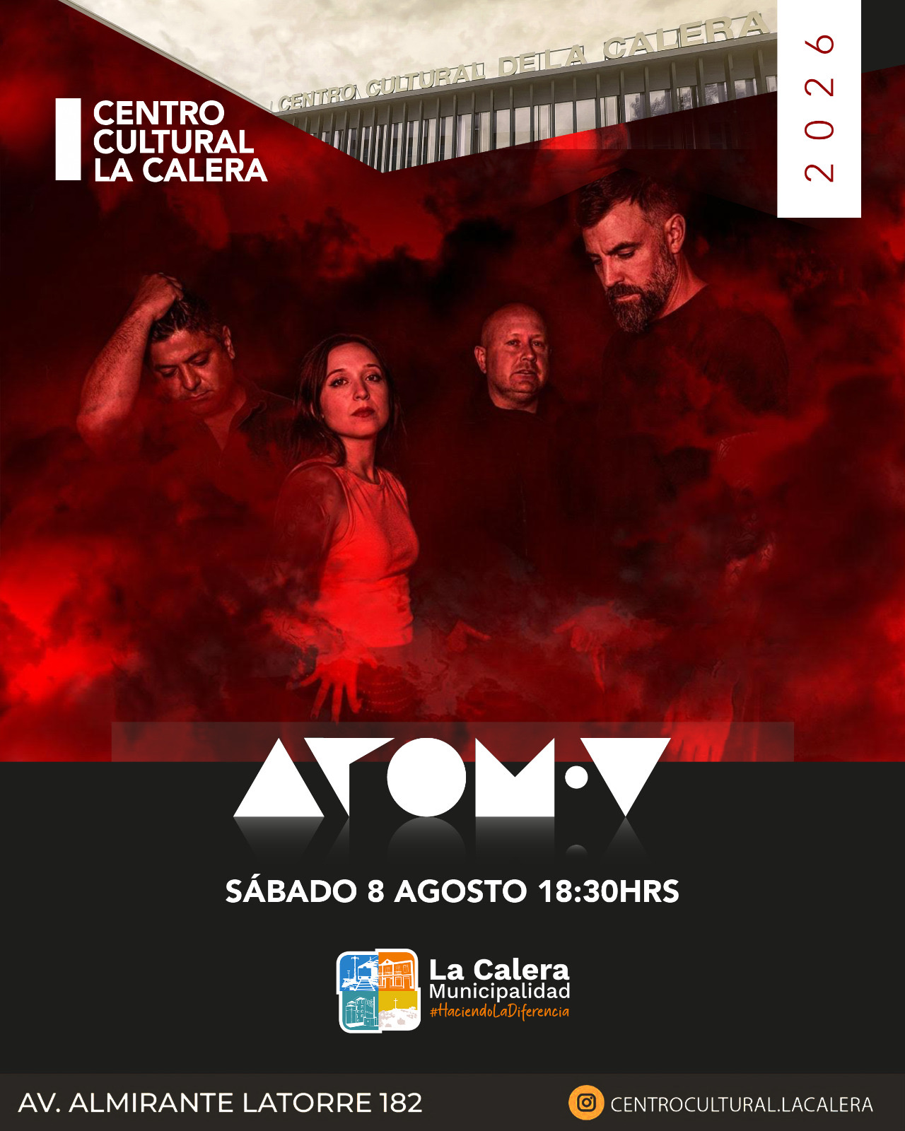 Concierto ATOM-V: Una Experiencia Musical Imperdible en La Calera
