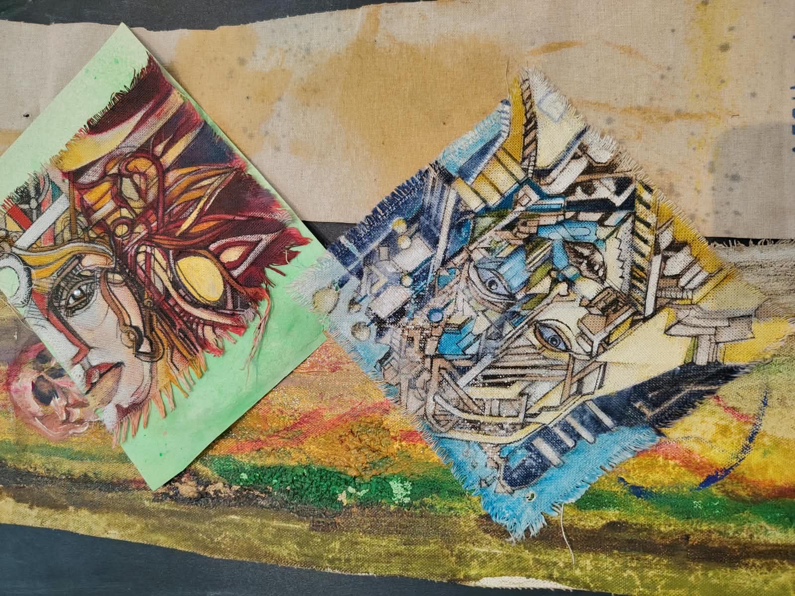 Pintura Expandida: La Innovadora Exposición de Arnoldo Carvajal